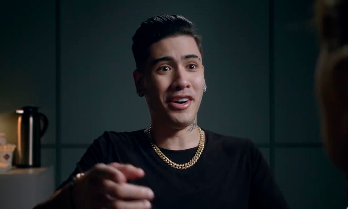 Foto da campanha Interrogatório com Kevin - Elite | Netflix