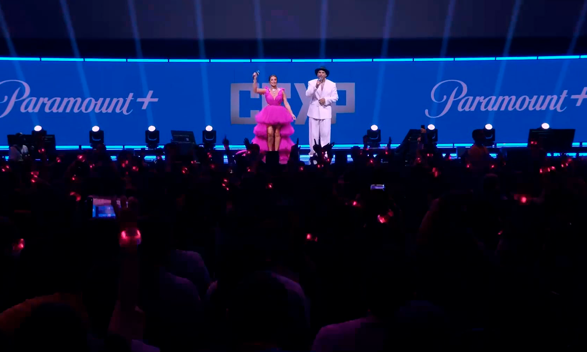 Foto da campanha Palco Paramount CCXP23 | Paramount+